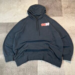 Yu Yu Hakusho Anime Graphic Hoodie Black Mens 3XL Oversized 2003 Licensing